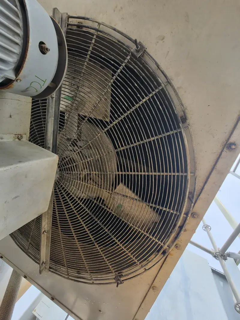 Ventilador axial de aeroenfriador
