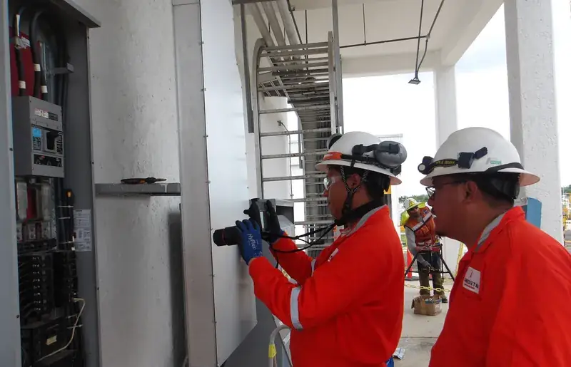 Inspección termográfica de tableros de fuerza